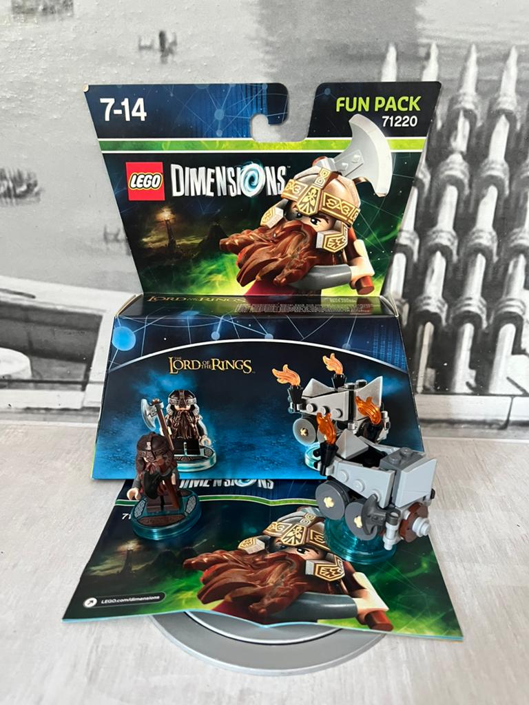 Lego Dimensions 1220 Fun Pack (Gimli with box, Ophalen of Verzenden, Zo goed als nieuw