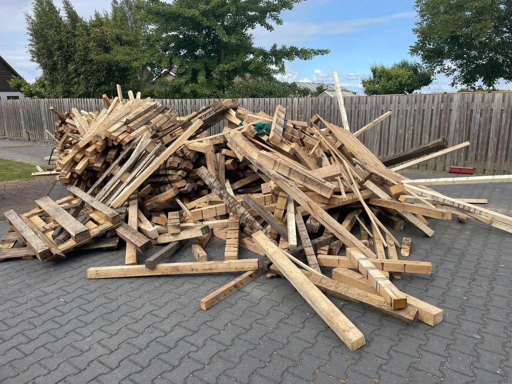 Haardhout/balken, Minder dan 3 m³, Verzenden