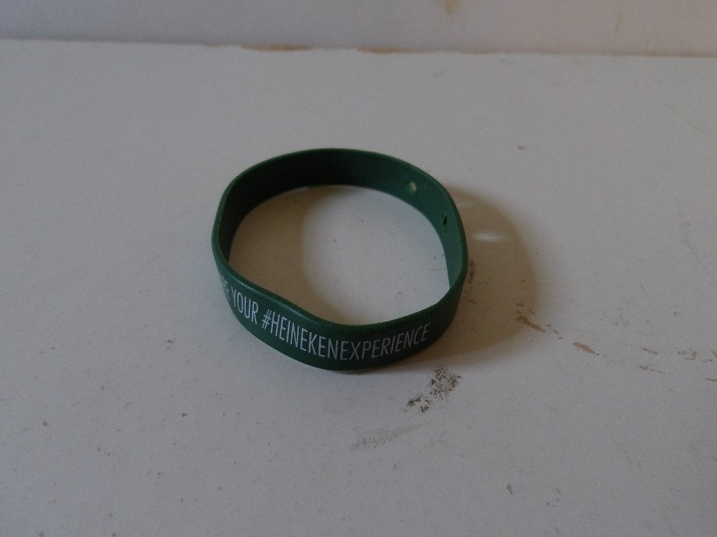 Heineken polsbandje (nr.3), Ophalen of Verzenden, Nieuw, Overige typen, Heineken