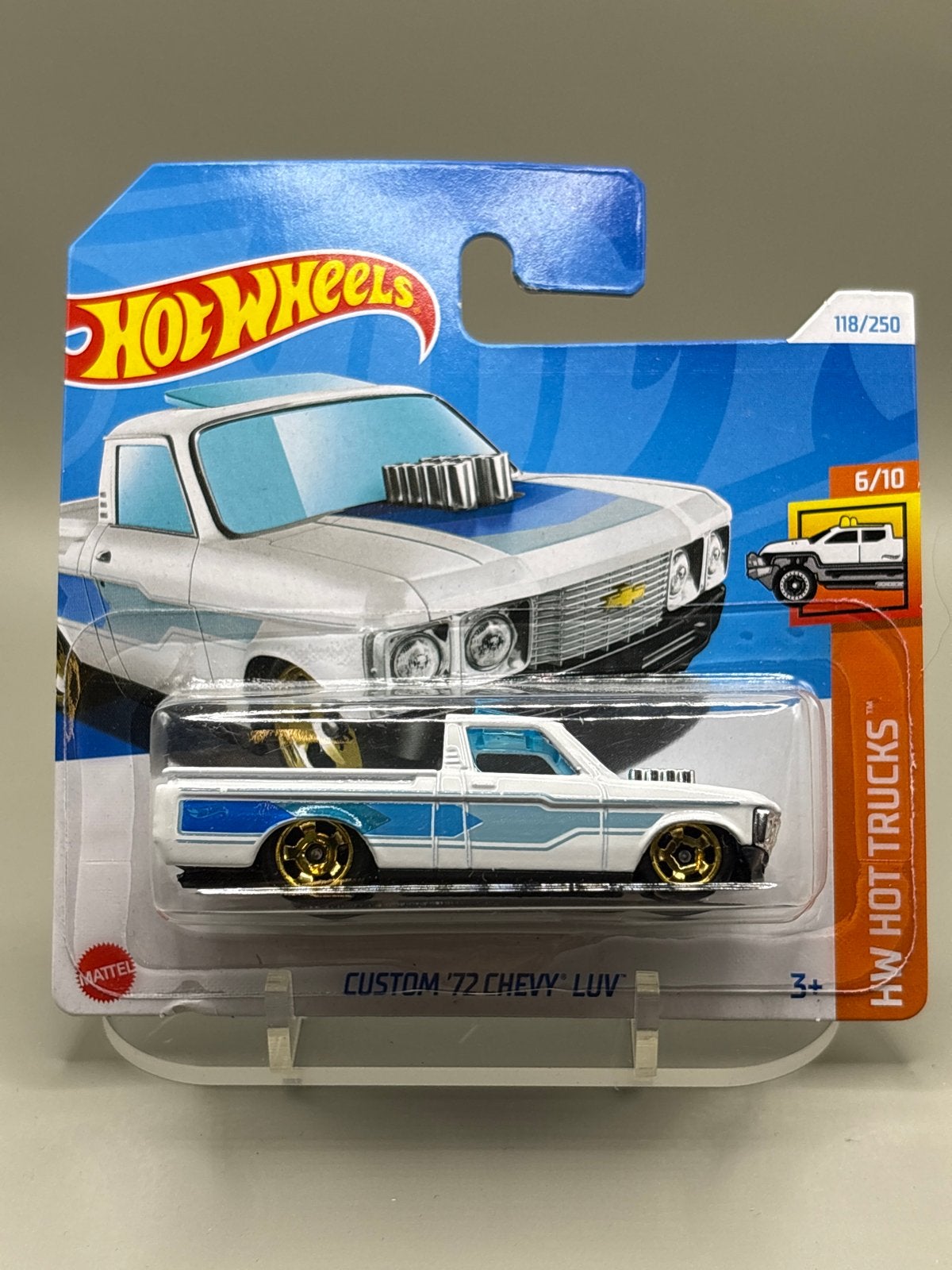 Hot Wheels 2024 Custom '72 Chevy LUV - HW Hot Trucks 118/250, Hobby en Vrije tijd, Auto, Nieuw, Ophalen of Verzenden, Mattel