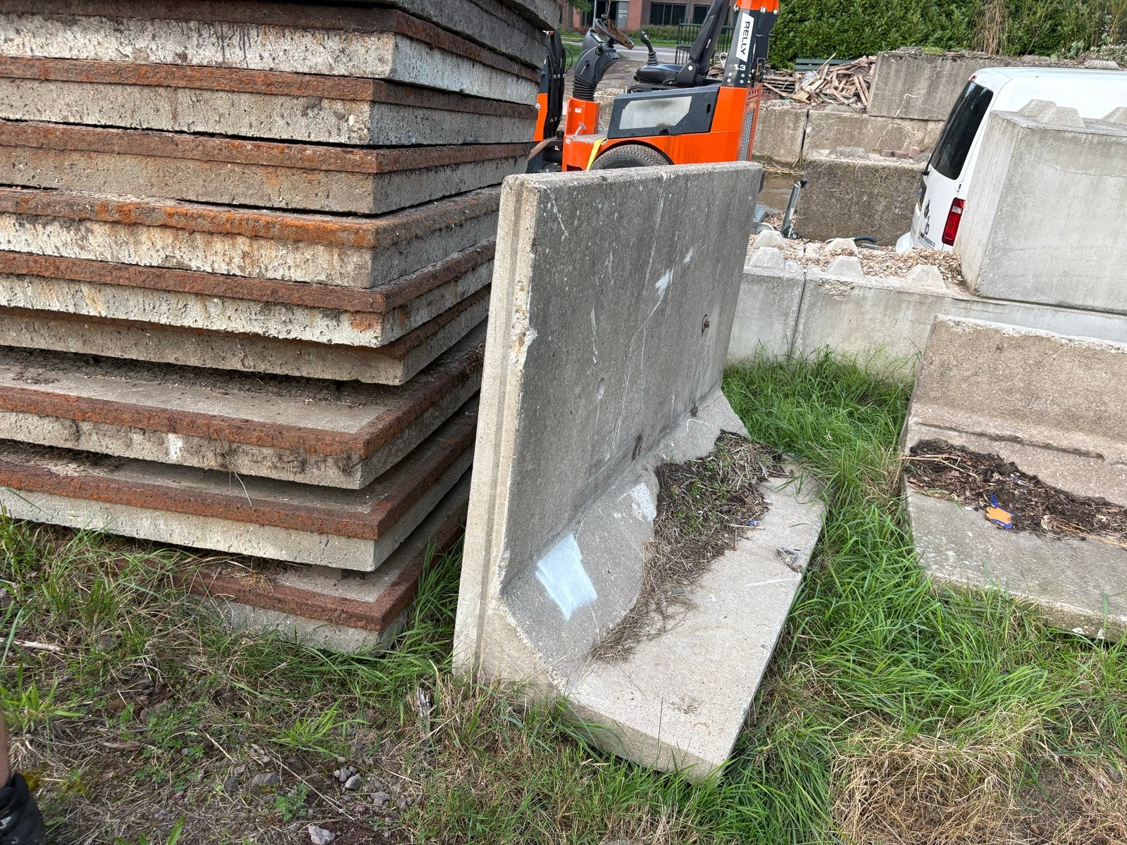 Betonnen keerwanden, Ophalen of Verzenden, Gebruikt