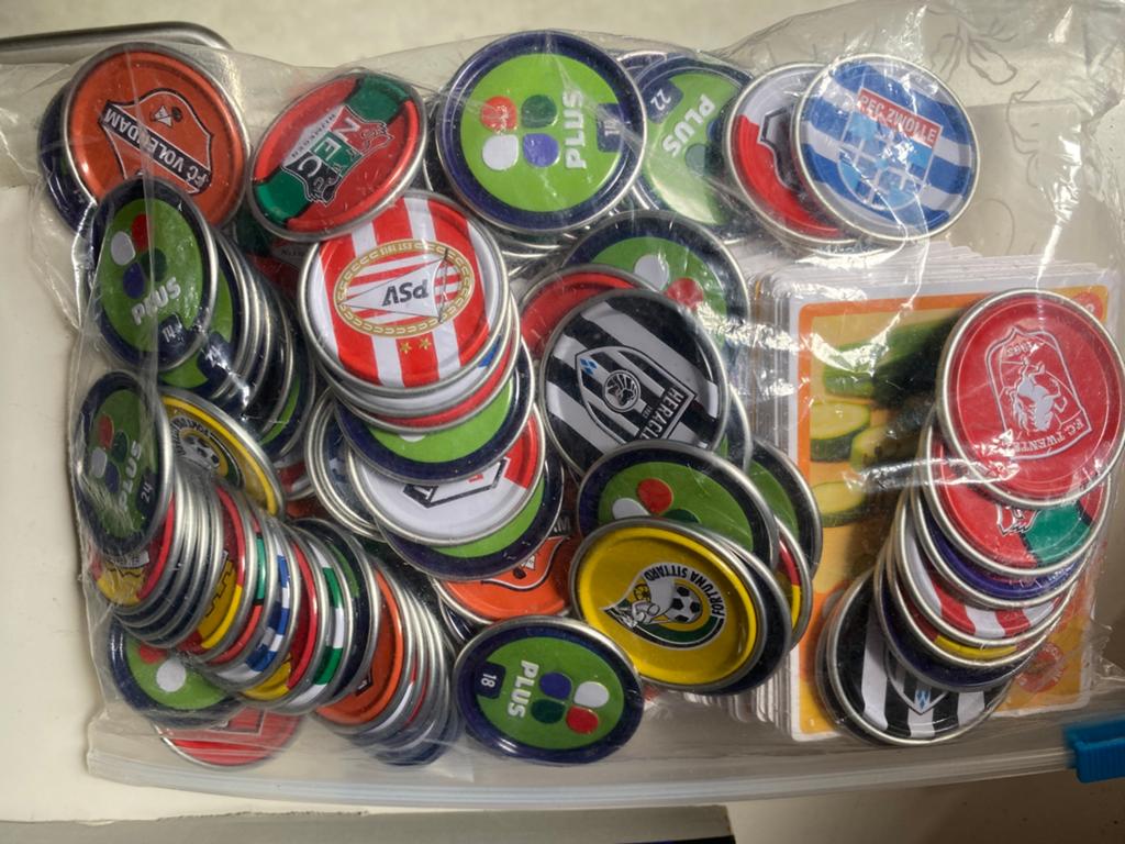 Voetbal Flippo's / Caps - Diverse Clubs (Plus), Ophalen, Gebruikt, Overige binnenlandse clubs, Overige typen