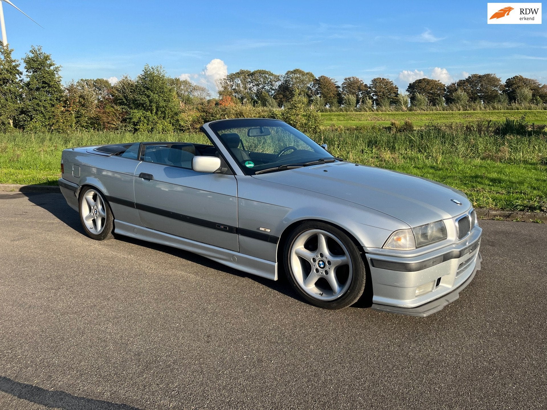 BMW 3-serie Cabrio 320i Executive Comfort BJ 1997 LPG G3 /Be, Auto's, Automaat, Achterwielaandrijving, Gebruikt, Zwart