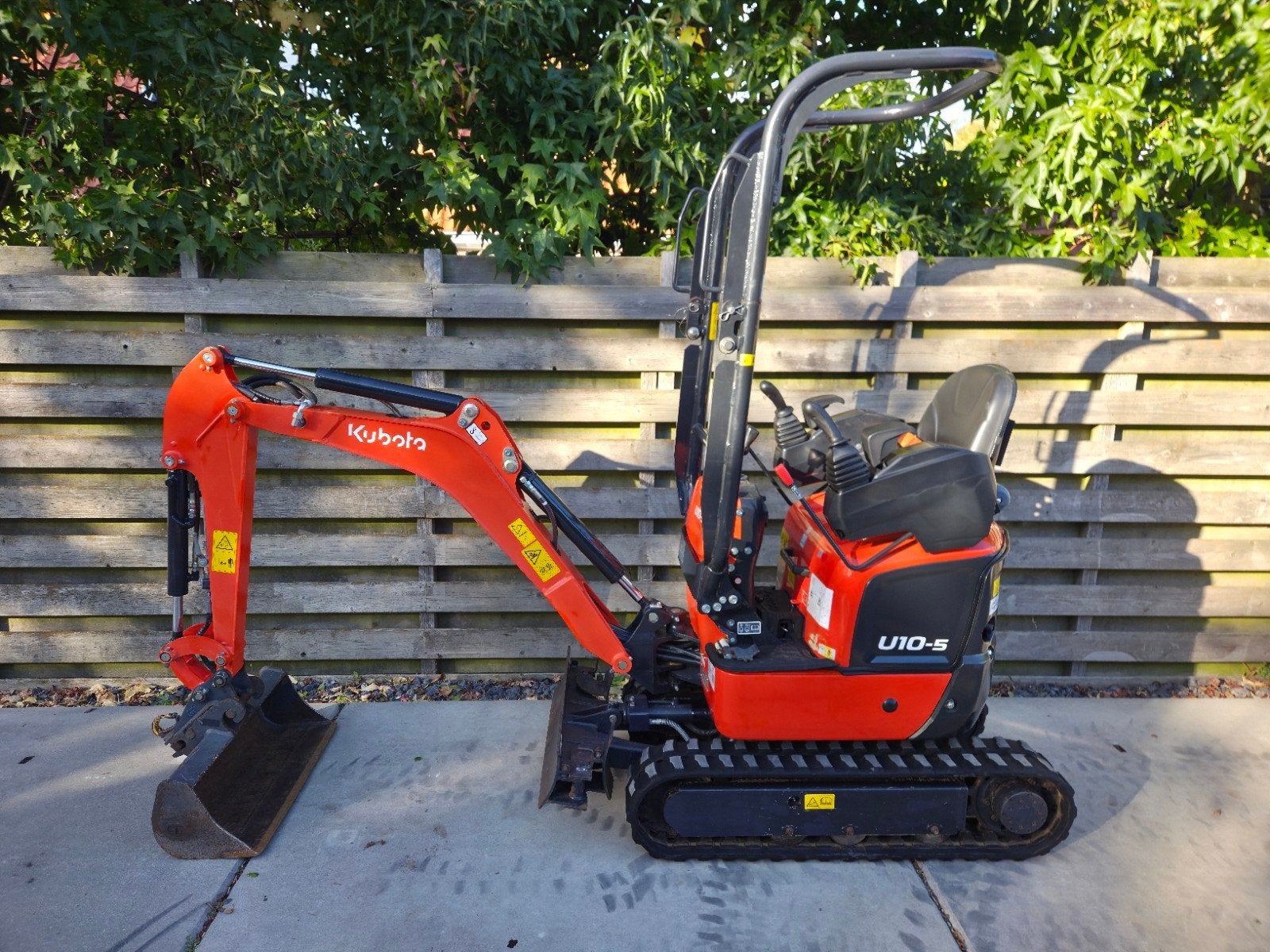 Kubota u10-5 Minigraver Hydraulische Snelwissel Top Staat!, Kubota, Info@vlaartradingandservices.com, Ophalen of Verzenden, Graafmachine