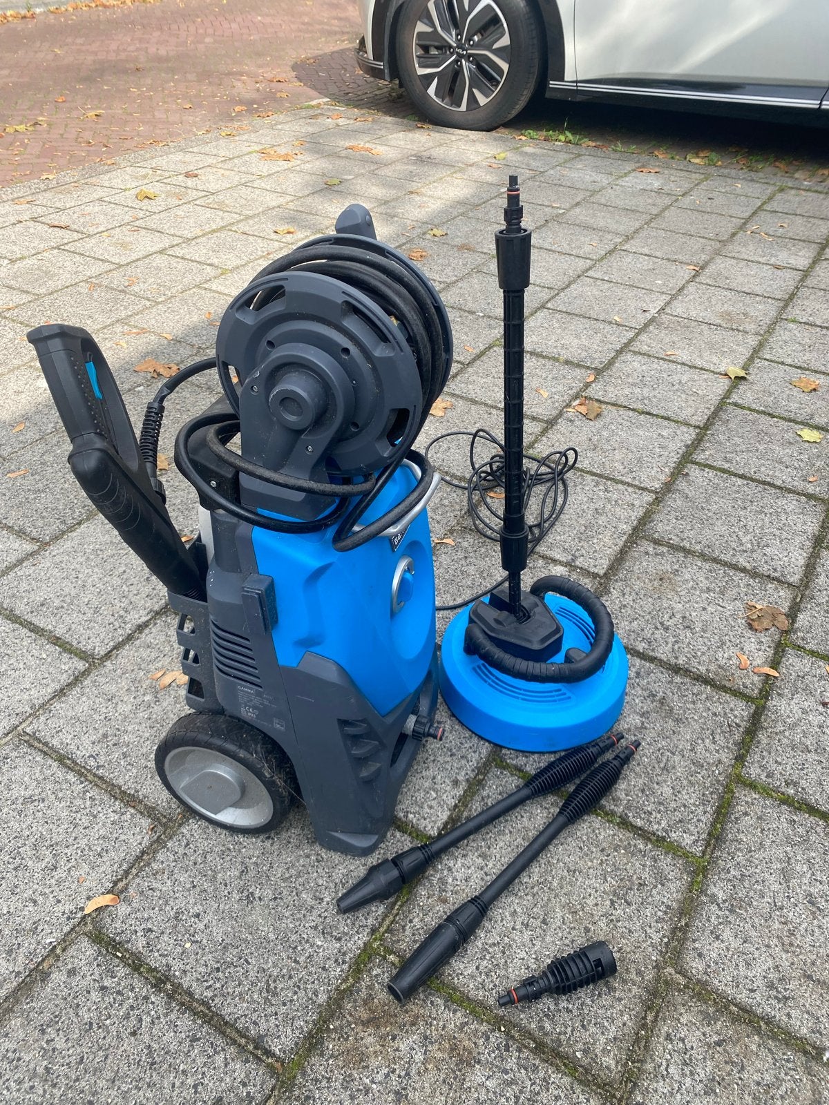Foto 3 van Gamma Hogedrukreiniger HDR2-150-S met terrasreiniger