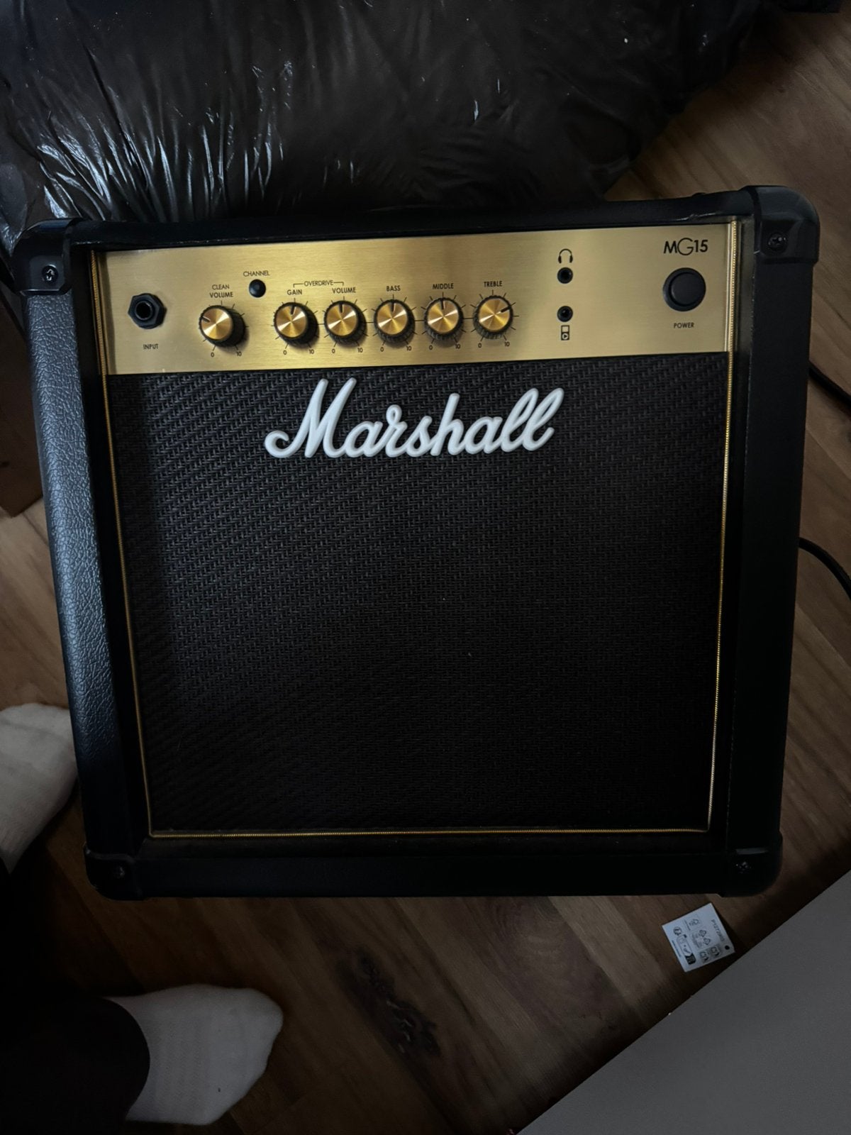 Marshall MG15G versterker, Ophalen of Verzenden, Zo goed als nieuw, Minder dan 50 watt