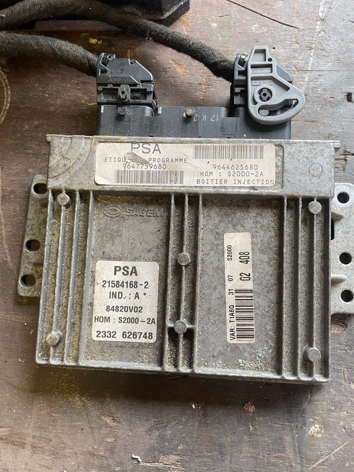 Motor ECU INCL kabelboom Peugeot 206 Handbak, Ophalen of Verzenden, Peugeot