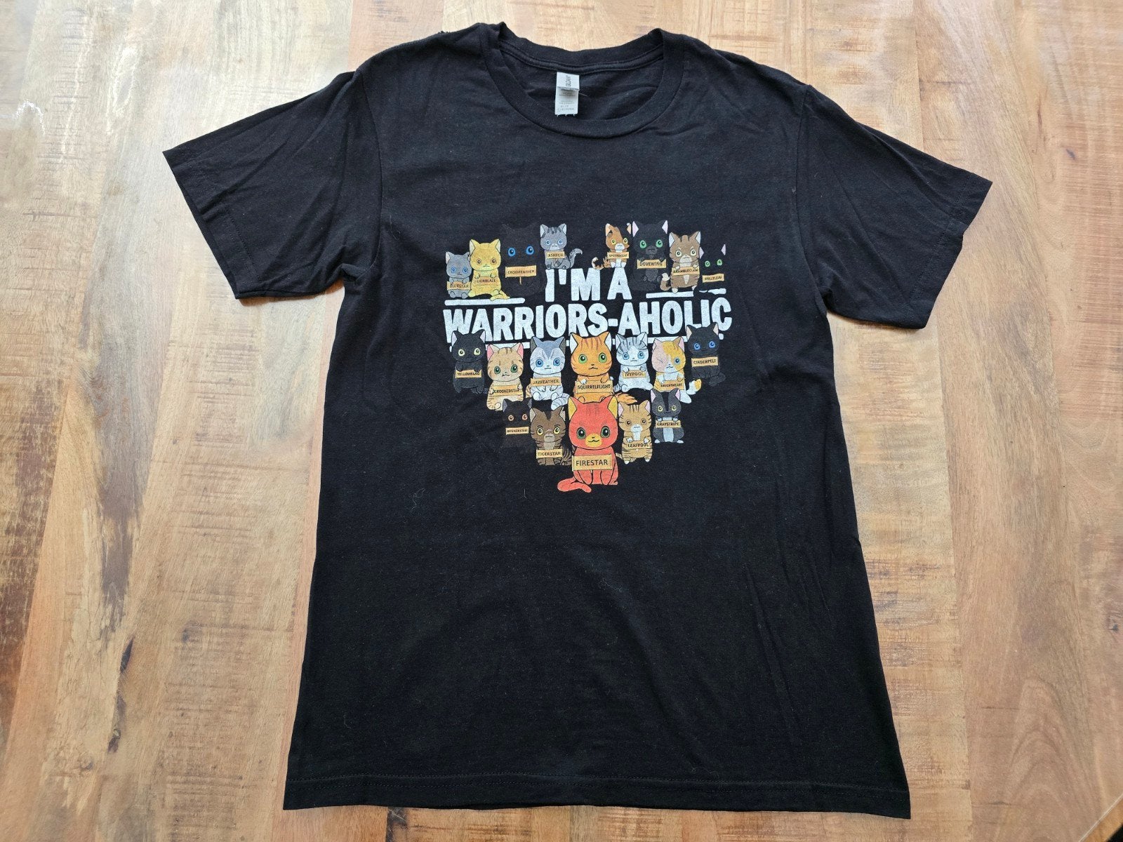 Warrior Cats T-shirt Maat 164-170, Jongen of Meisje, Ophalen of Verzenden, Zo goed als nieuw, Shirt of Longsleeve