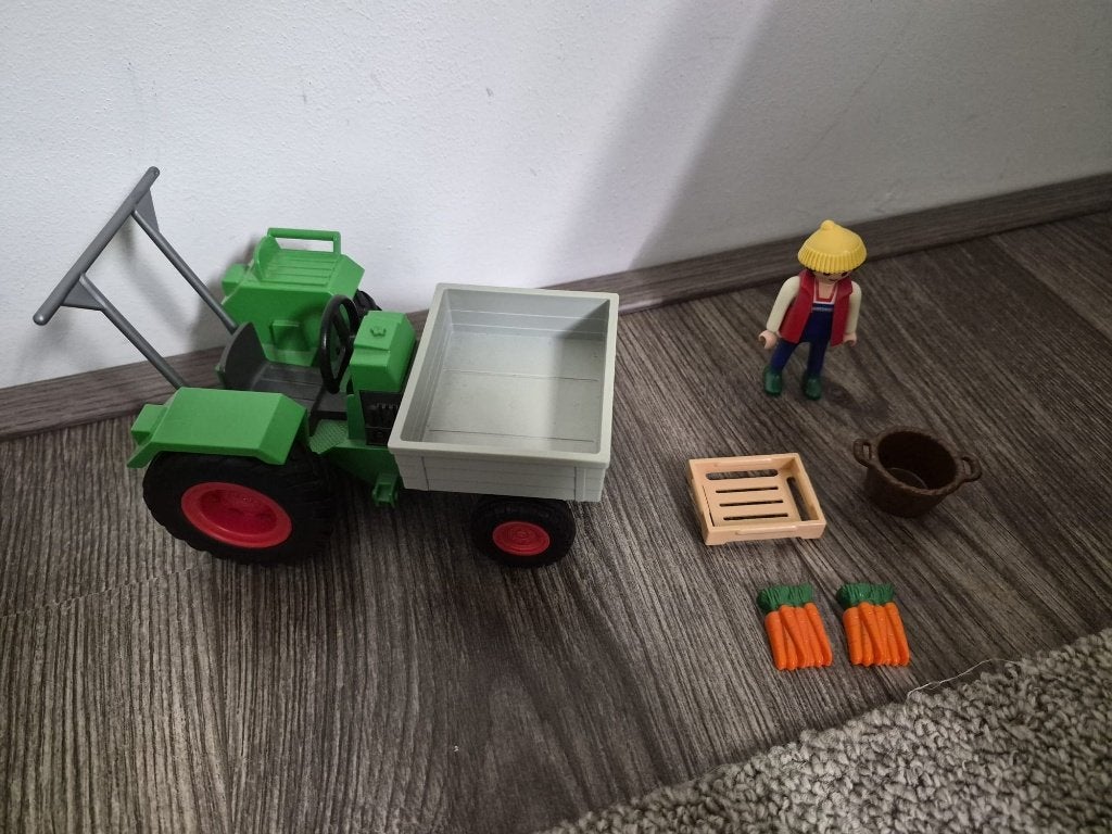 Playmobil tractor 4497, Ophalen of Verzenden, Zo goed als nieuw, Complete set, Voertuig