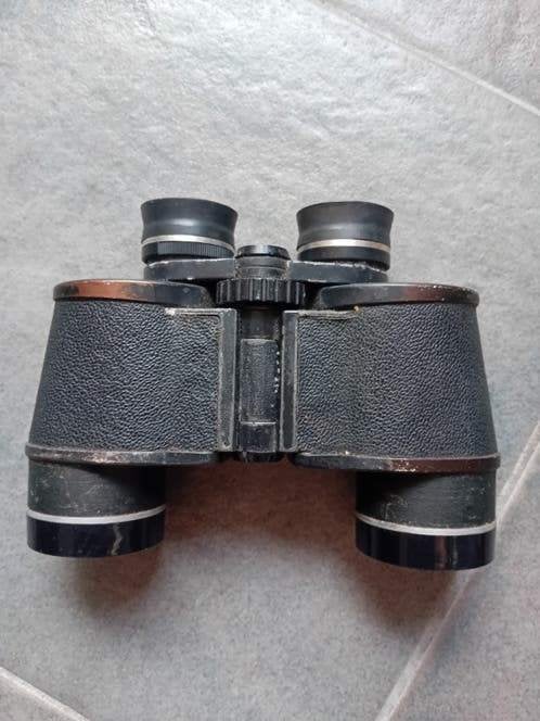 Vintage TENTO 7 x 35 verrekijker - Made in USSR, Ophalen of Verzenden, Gebruikt, 8 tot 12x, Porro (met knik)
