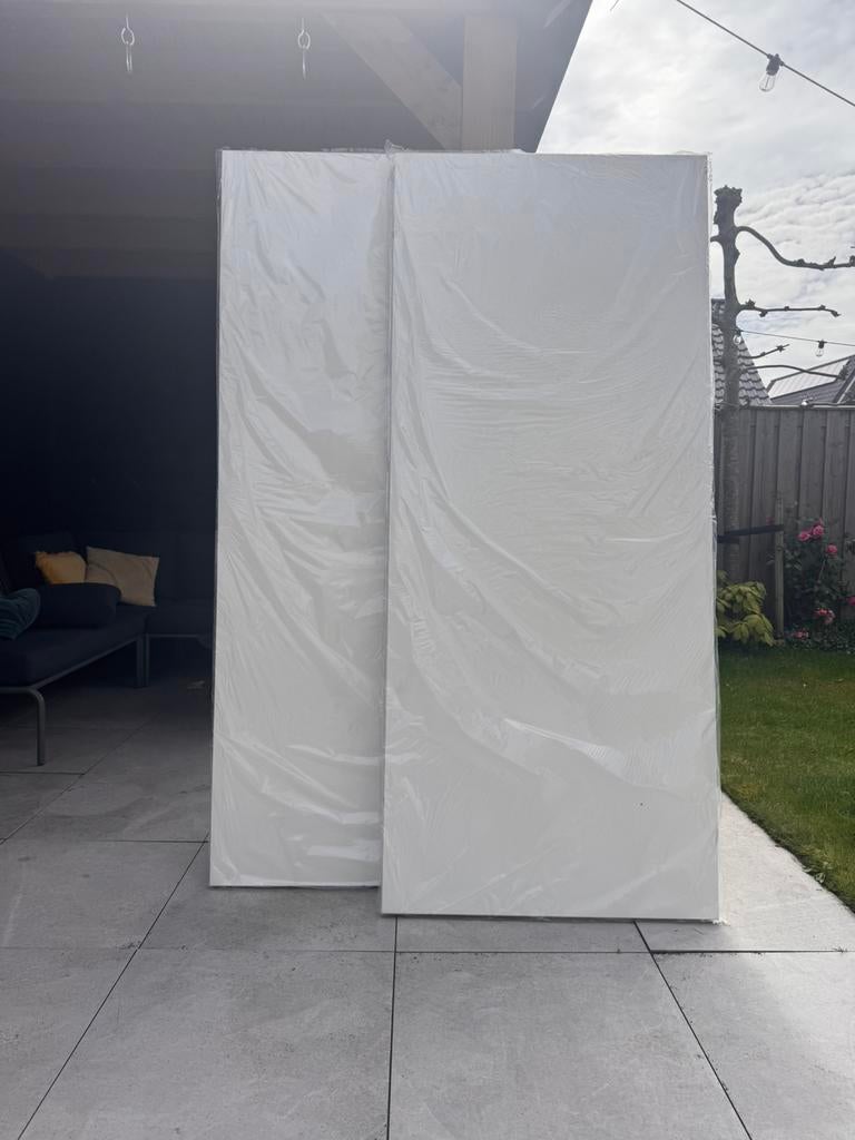 Nieuw | 1x linksdraaiende opdekdeur | 201,5 x 83 cm, Doe-het-zelf en Verbouw, Deuren en Horren, Nieuw, Binnendeur, 200 tot 215 cm