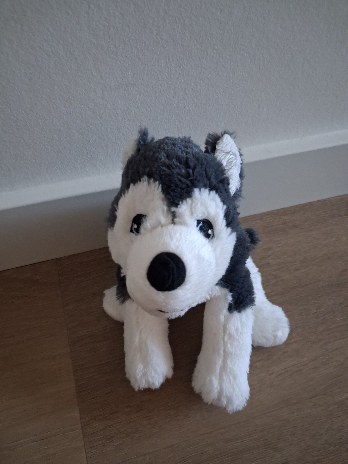 Knuffel hond Ikea Livlig husky baby 23 cm L1758, Verzenden, Zo goed als nieuw, Hond