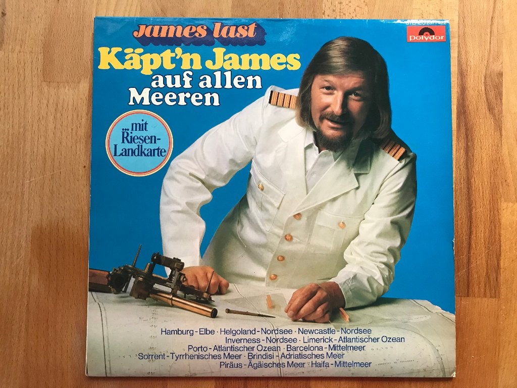 James Last - Käpt'n James auf allen Meeren LP, LP, Gebruikt, Verzenden, 12 inch