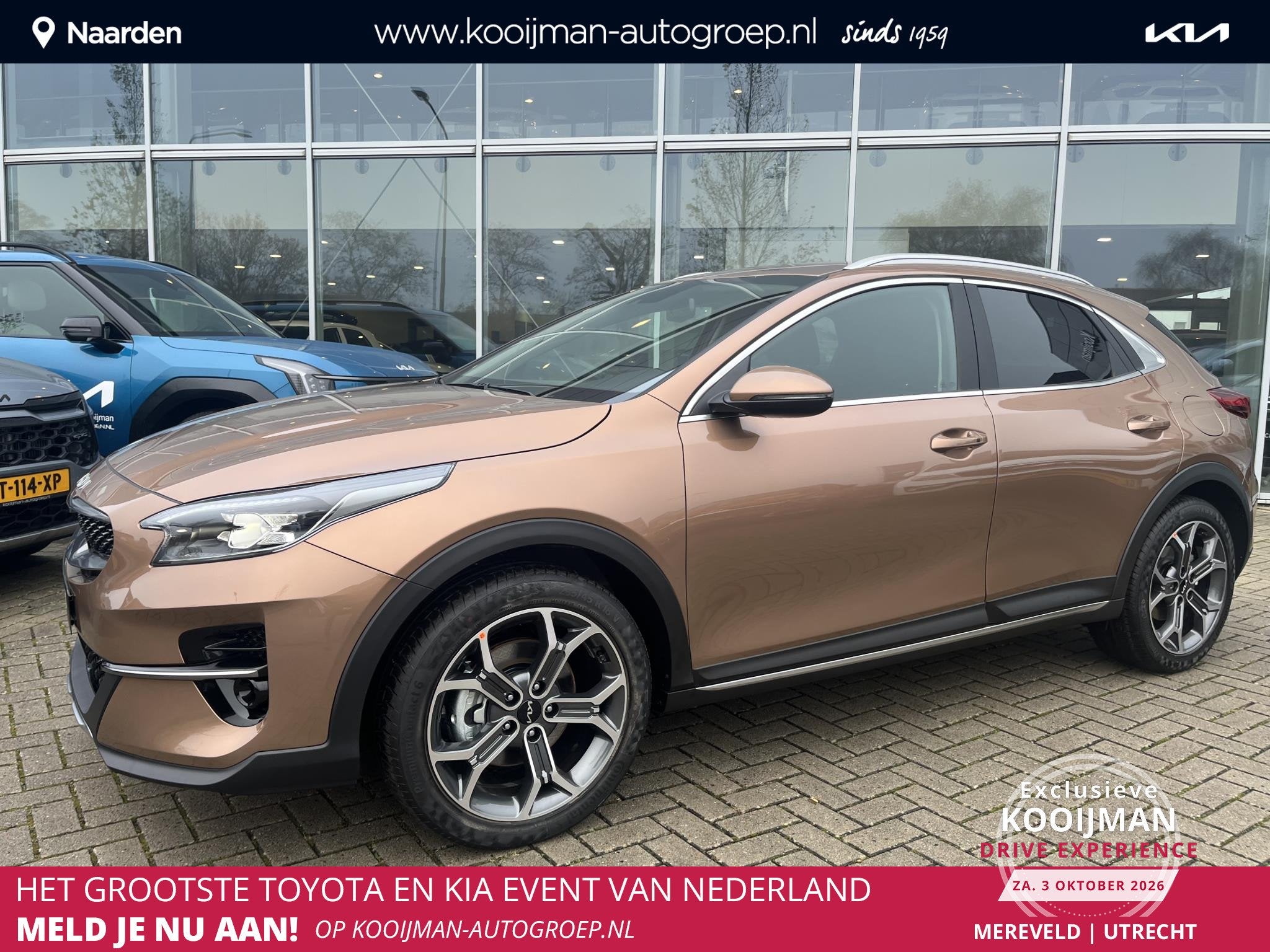 Kia XCeed 1.0 T-GDi DynamicPlusLine keyless | stoel/stuur ve, Auto's, Automatische klimaatregeling, Gebruikt, Euro 6, Bruin