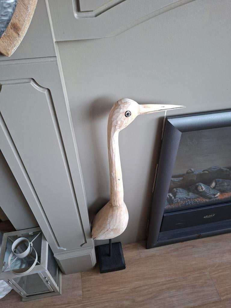 Houten vogels, Ophalen, Zo goed als nieuw, Vrijstaande haard, Houthaard