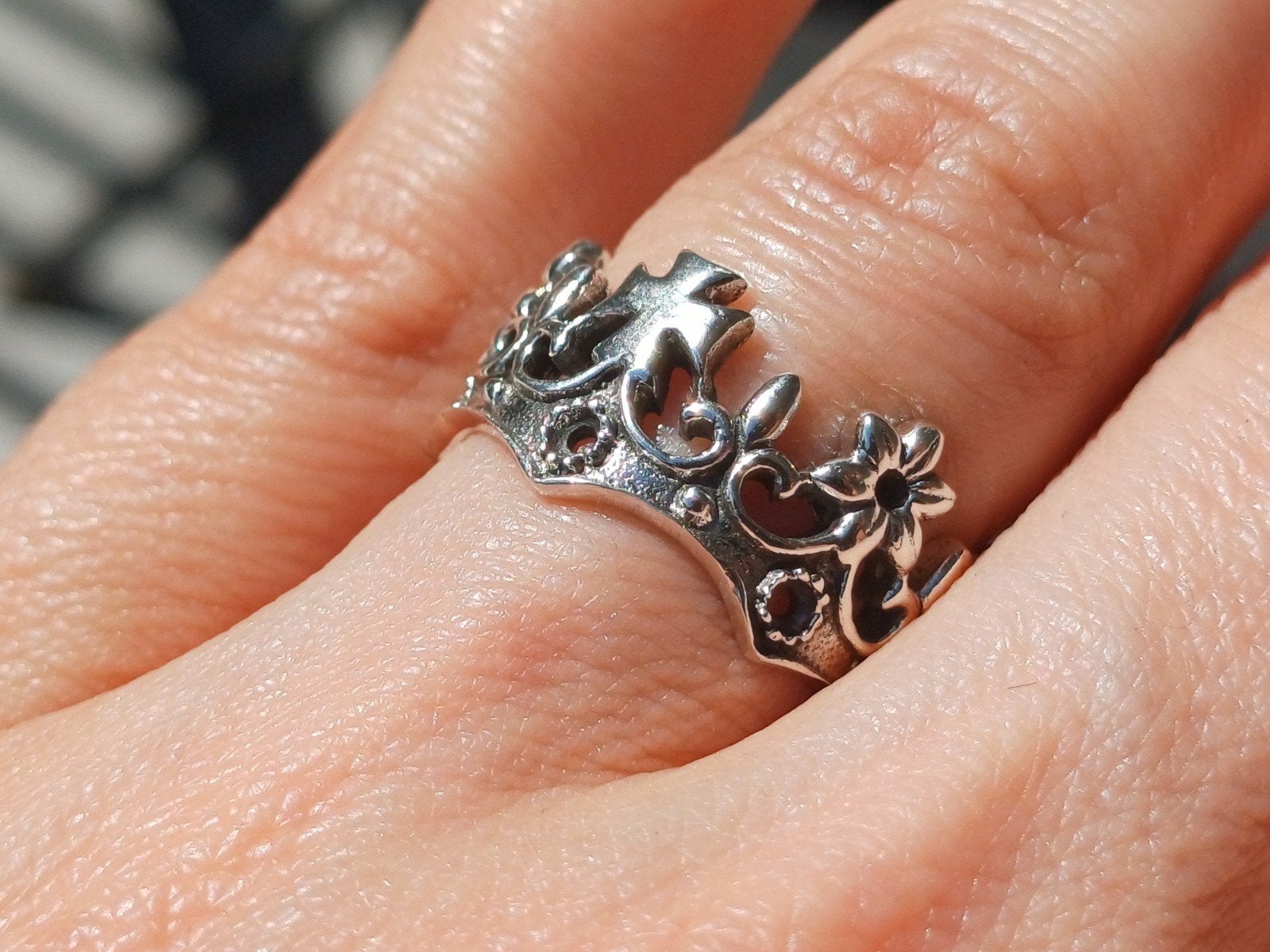 Vanoli 925 zilveren ring Kroon maat 16,5, Daiva1973@hotmail.com, Vanoli, Amsterdam, Nieuw
