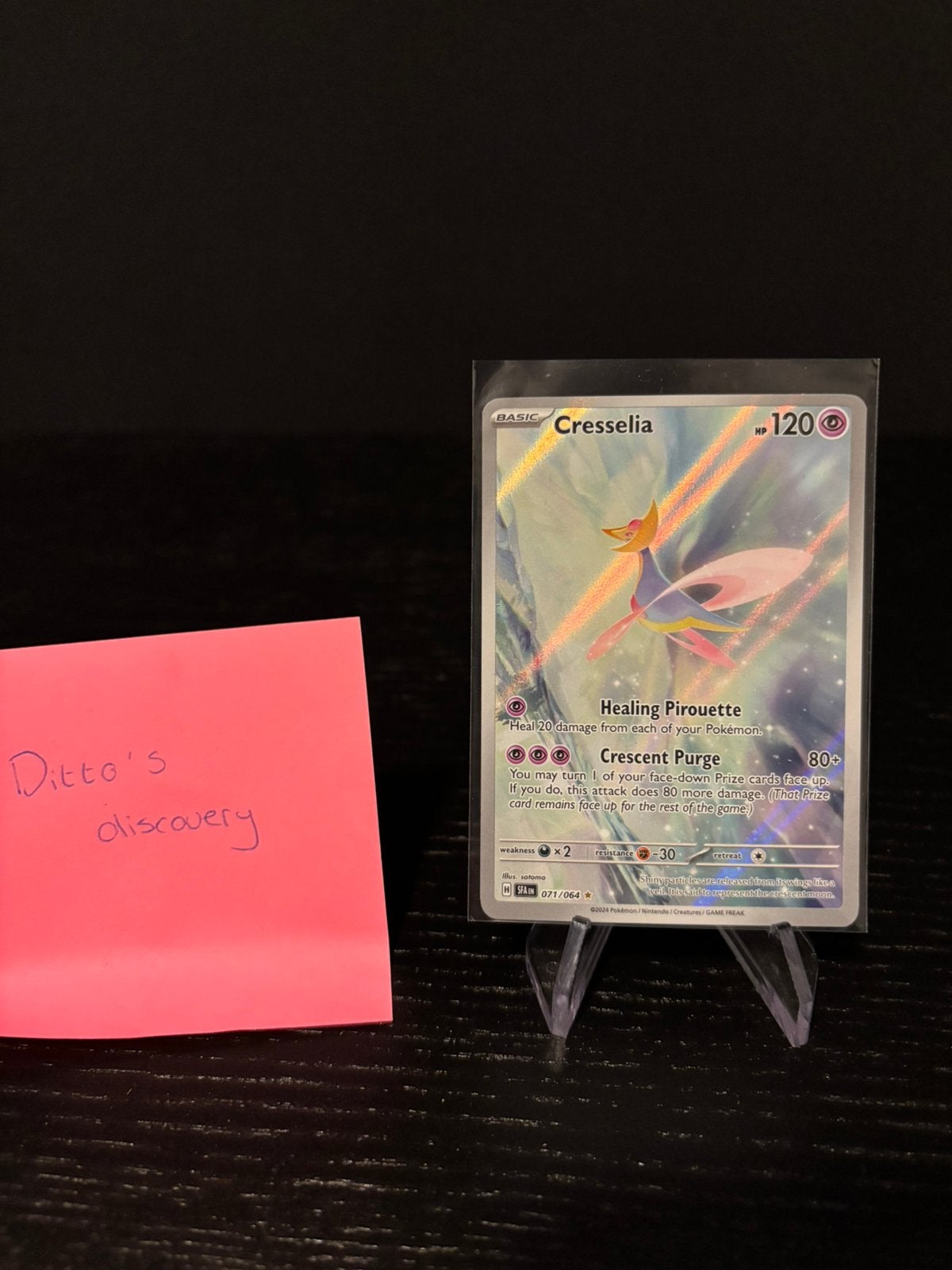 Pokemon - Cresselia - SFA071 - Shrouded Fable - NM, Ophalen of Verzenden, Zo goed als nieuw