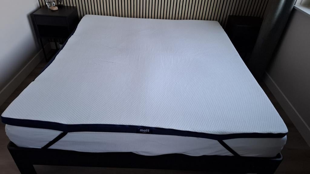 Matt Topper Matras 180 x 200, Huis en Inrichting, Slaapkamer | Matrassen en Bedbodems, Ophalen, Tweepersoons, Zo goed als nieuw