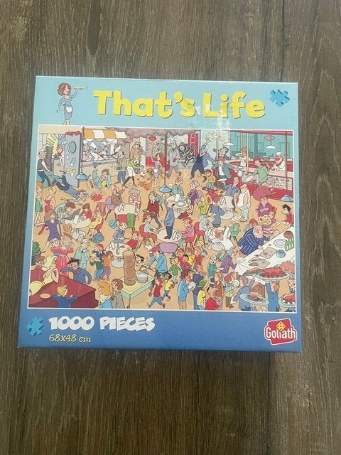 That's life puzzel, Ophalen, 500 t/m 1500 stukjes, Nieuw, Legpuzzel