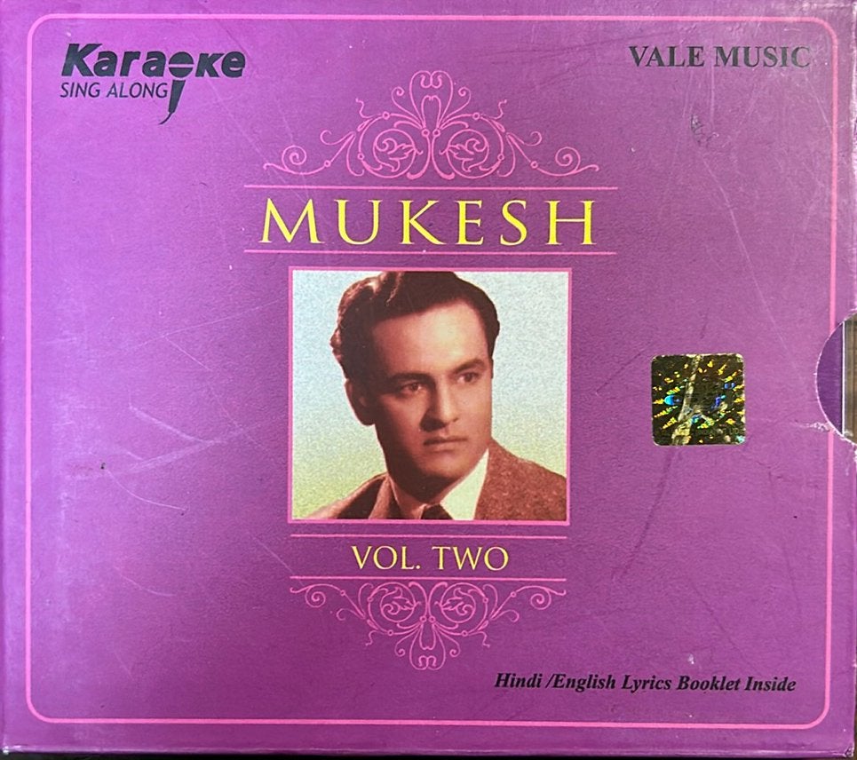 Mukesh Vol. Two Karaoke Sing Along CD - Vale Music, Ophalen of Verzenden, Gebruikt