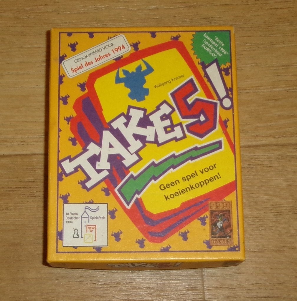 take 5, Vijf spelers of meer, Ophalen of Verzenden, Gebruikt, 999-games