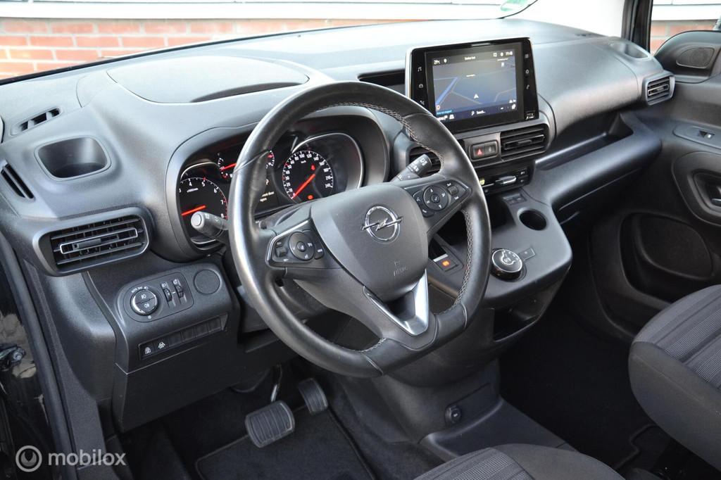 Opel Combo Life 1.2 Turbo L2H1-Edition 7pers|Automaat|2023, Auto's, Opel, Stof, Met garantie (alle), 7 stoelen, Zwart