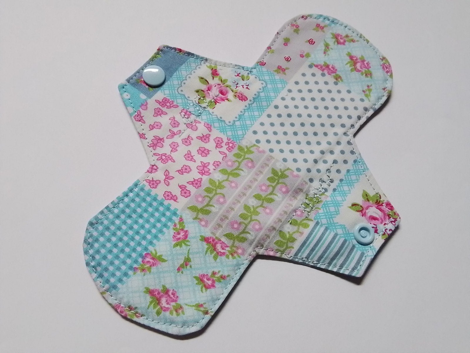 Wasbare inlegkruisjes katoen 20cm. 400gr/m2, Verzenden, Blauw, BH