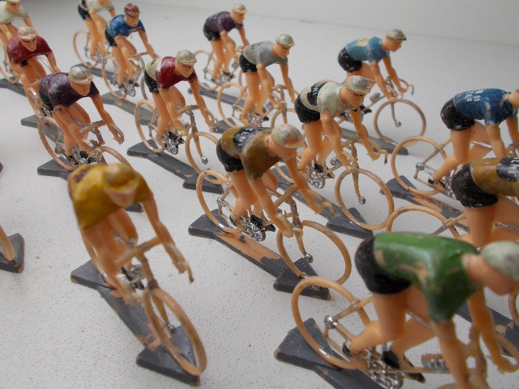 Vintage Kaveltje WIELRENNERS "PELETON" 19 X! in 1 KOOP!, Ophalen of Verzenden, Zo goed als nieuw, Overige typen, Overige merken