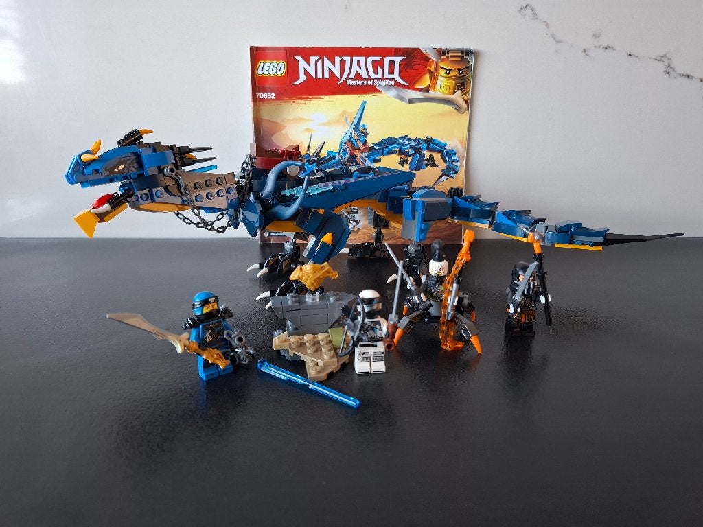 Lego 70652 Ninjago – Stormbringer Draak ., Lego, Ophalen of Verzenden, Compleet, Zo goed als nieuw