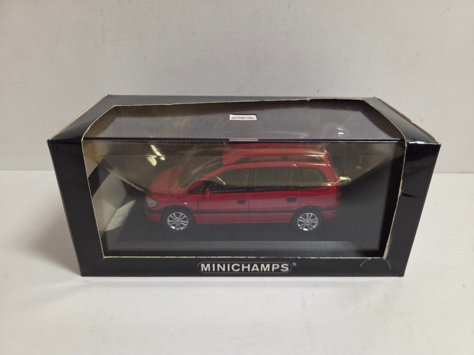 Minichamps Opel Zafira 1:43, Auto, ., Ophalen of Verzenden, Zo goed als nieuw