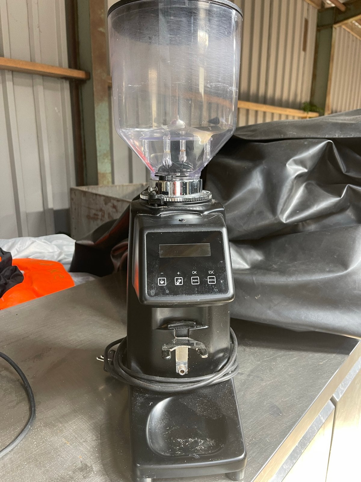 Professionele koffiemolen - Quamar Q50S en Q80E, Ophalen, Gebruikt, Overige modellen, Koffiebonen