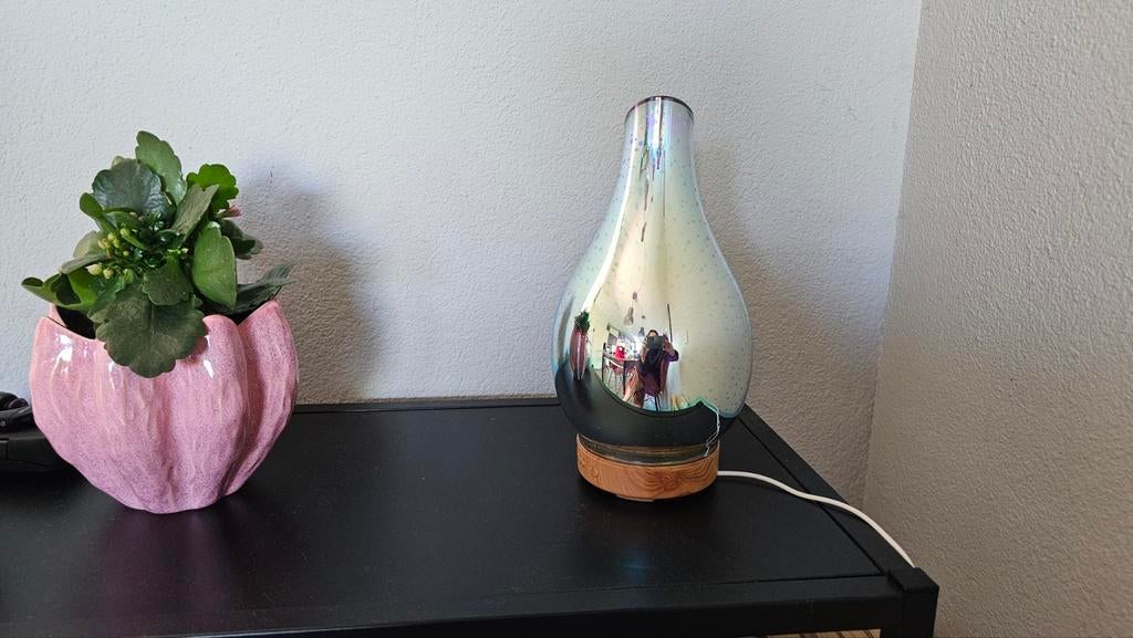 Stijlvolle Aroma Diffuser met Kleurverandering, Overige kleuren, 50 tot 75 cm, Ophalen of Verzenden, Glas