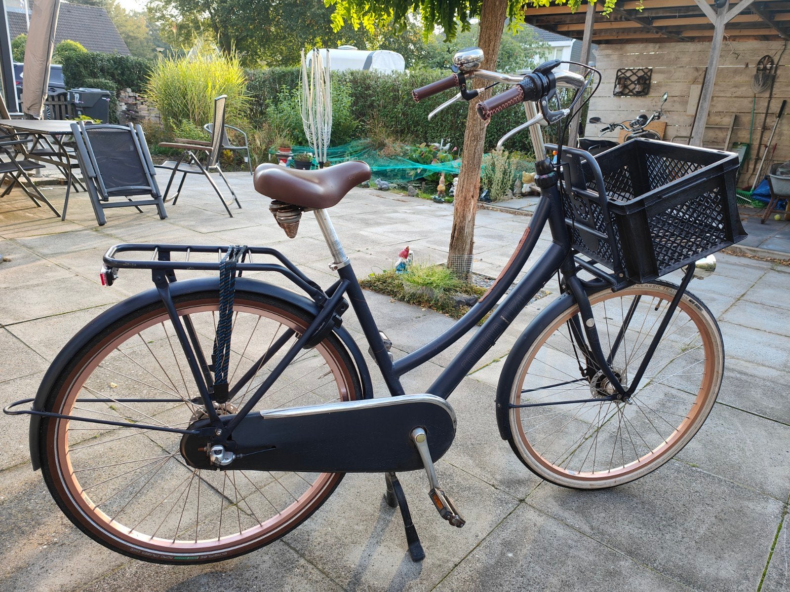 Stoere Cortina U4 28" damesfiets, Fietsen en Brommers, Ophalen, Cortina U4 transportfiets, Versnellingen, Zo goed als nieuw