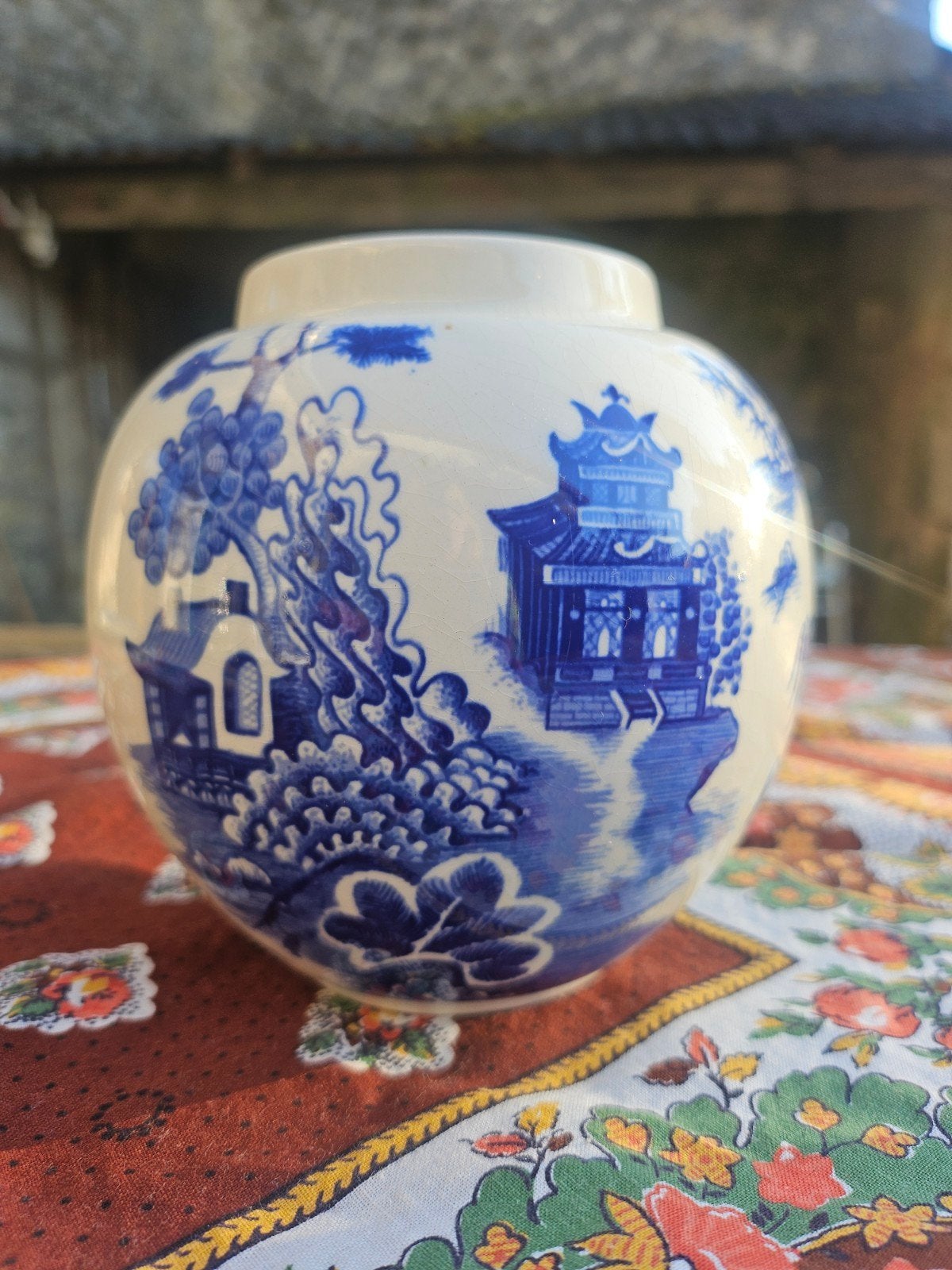 Gemberpot "Willow" Royal Cauldron Bristol Fronstone, Antiek en Kunst, Ophalen of Verzenden
