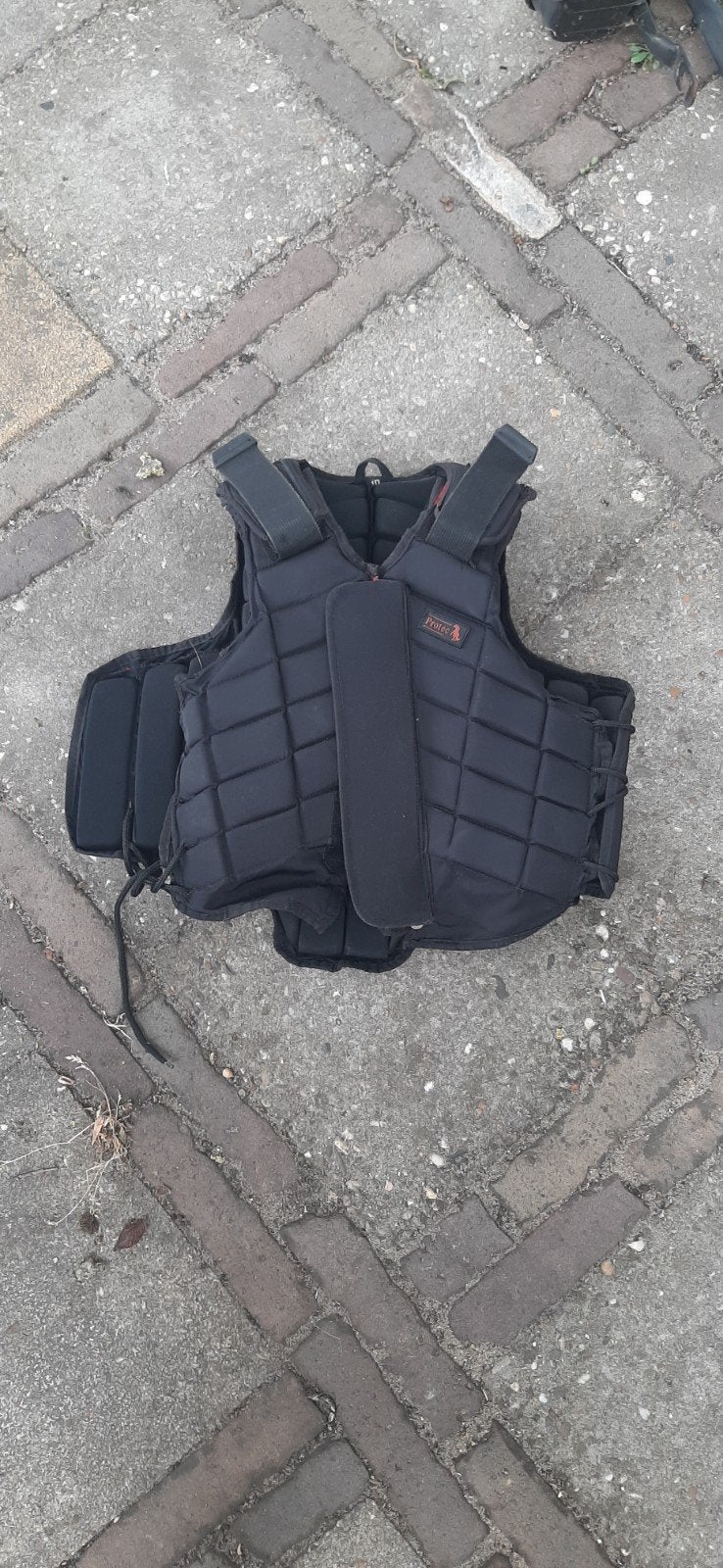 bodyprotecter paardrijden, Ophalen, Gebruikt