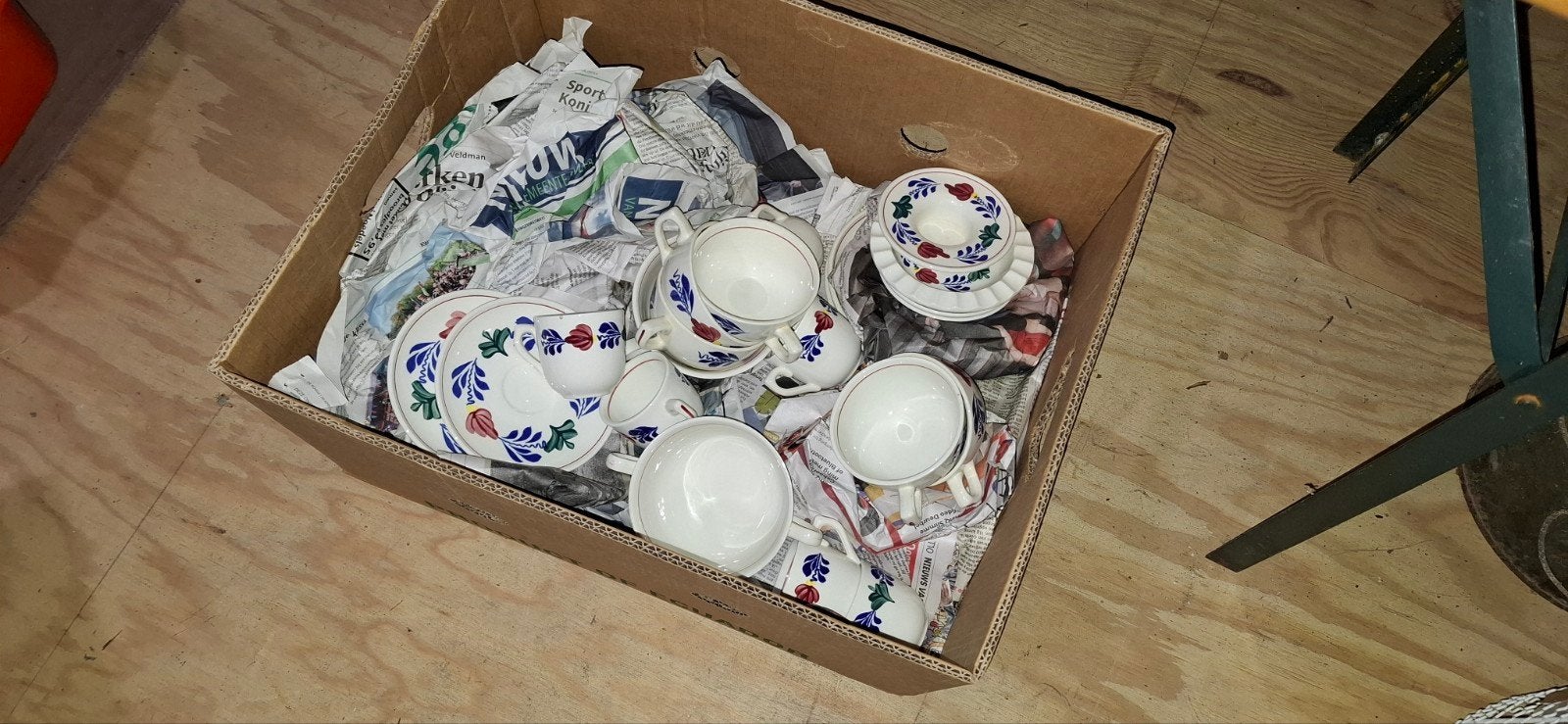 Boerenbont Servies en Keukenaccessoires Set, Ophalen of Verzenden