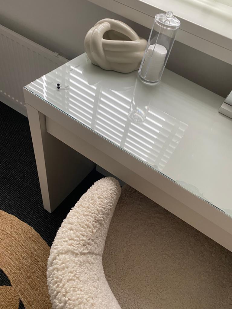 Ikea malm kaptafel, Ophalen of Verzenden, Zo goed als nieuw, 50 tot 100 cm, Minder dan 100 cm