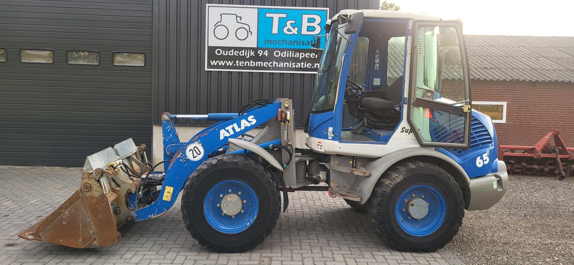 wielader atlas zeppelin schaef terex 65 (bj 2008), Zakelijke goederen, Machines en Bouw | Kranen en Graafmachines, Wiellader of Shovel