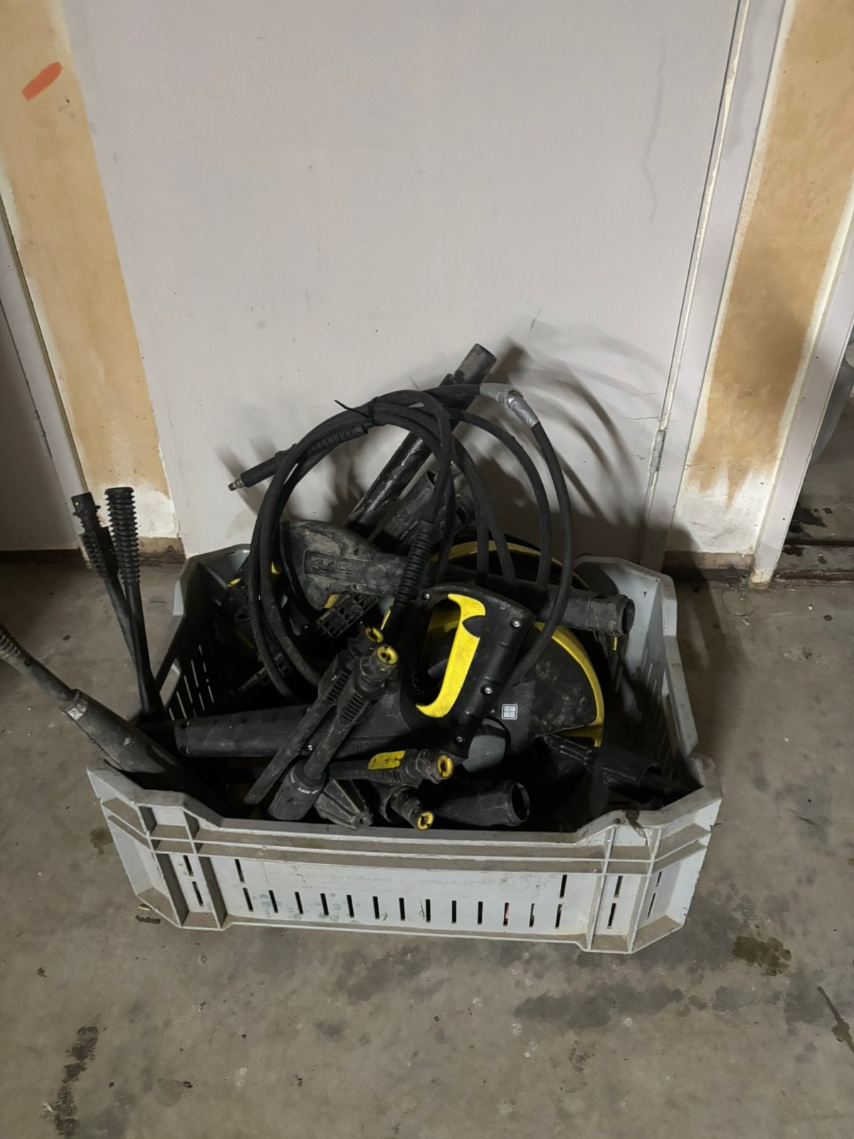 Diverse hoge druk spuit onderdelen karcher, Tuin en Terras, Ophalen, Gebruikt, Elektrisch, Met regelbare waterdruk