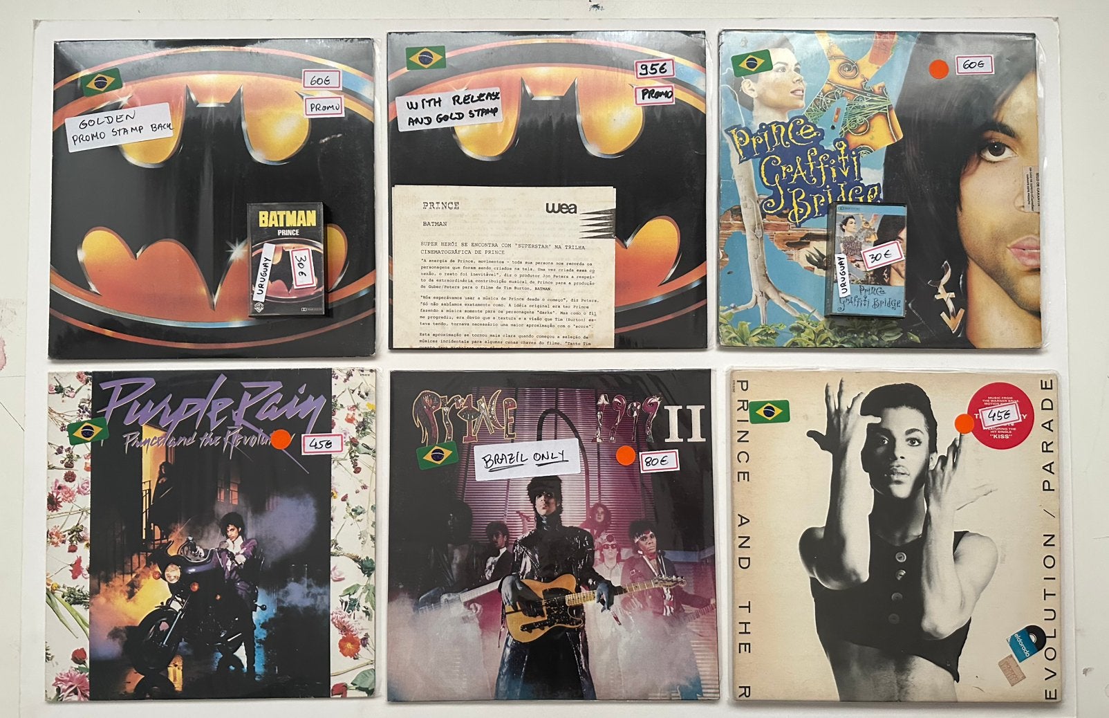 Prince lps Brazilie, Ophalen of Verzenden, Gebruikt