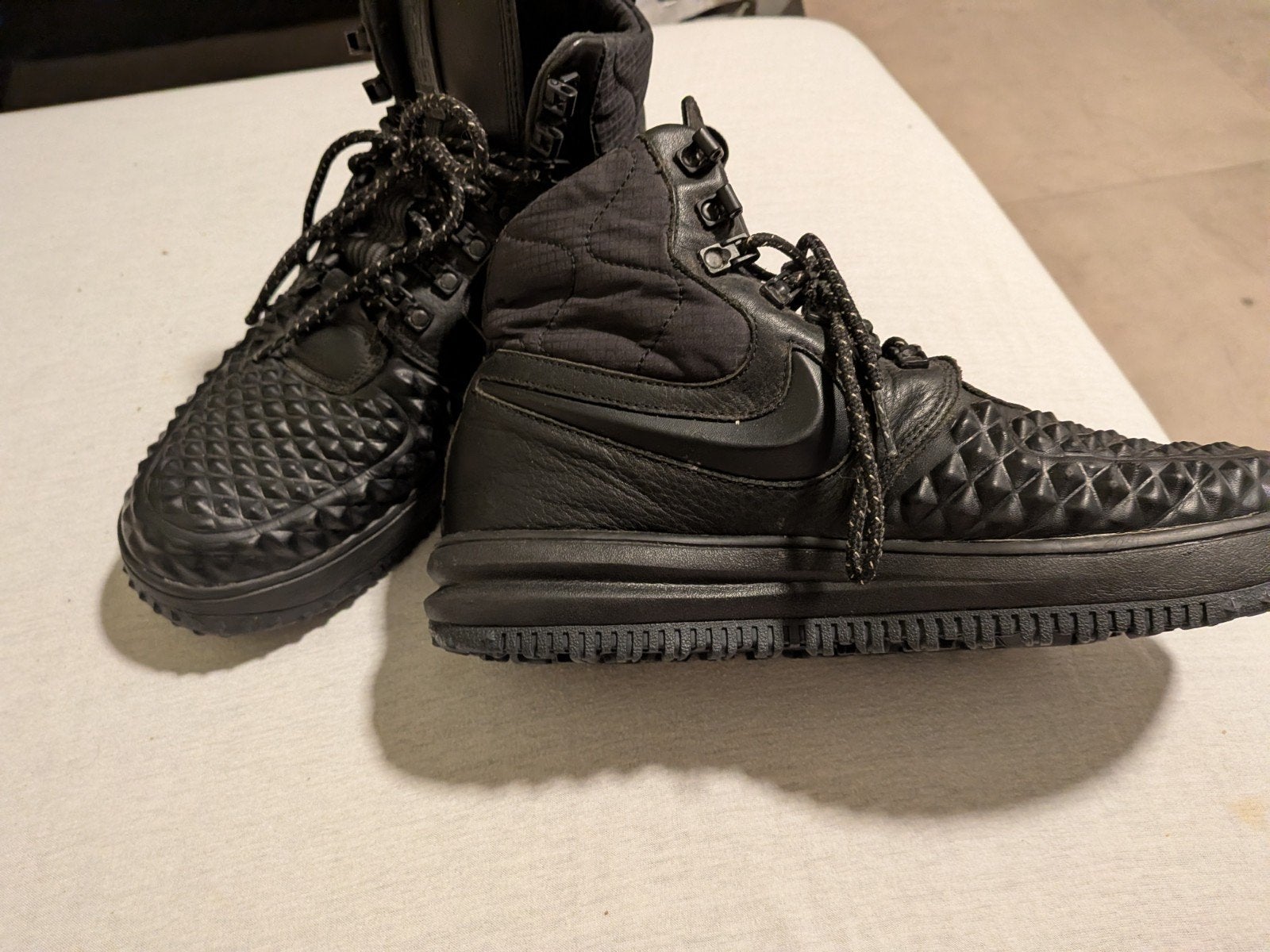 Nike Air Force 1 Duckboot - Zwart - Maat 43, Zwart, Boots, Nike, Ophalen of Verzenden