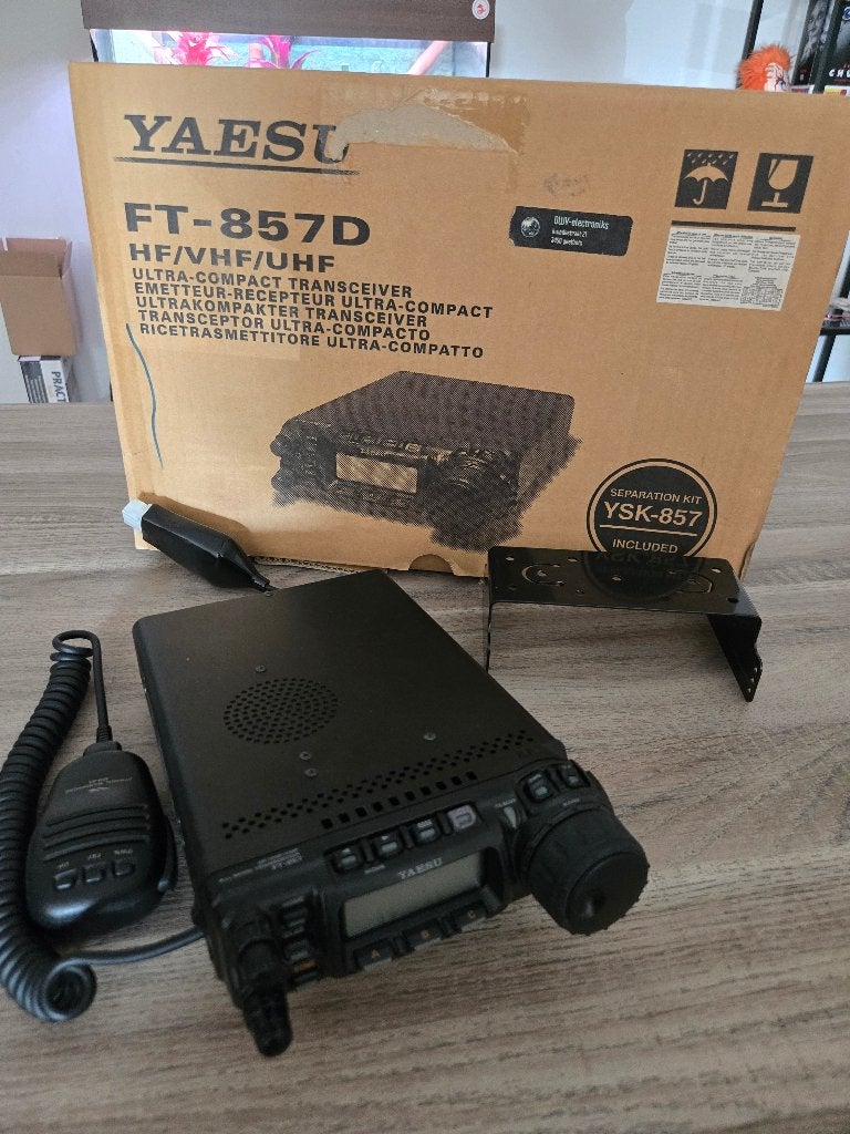 Yausu FT-857D met extre veel accesoires, Ophalen, Nieuw, Zender en Ontvanger