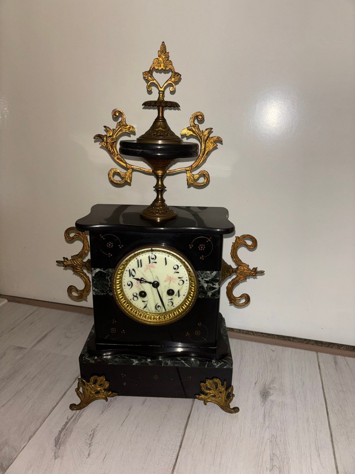 Antieke Franse Pendule / Schouwklok, Antiek en Kunst, Ophalen of Verzenden