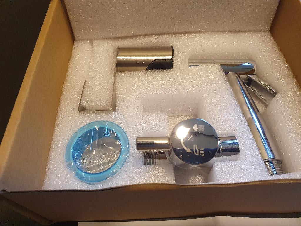 Bidet set Hygiëne toilet billendouche toilet douche, Ophalen of Verzenden, Nieuw, Chroom, Toilet