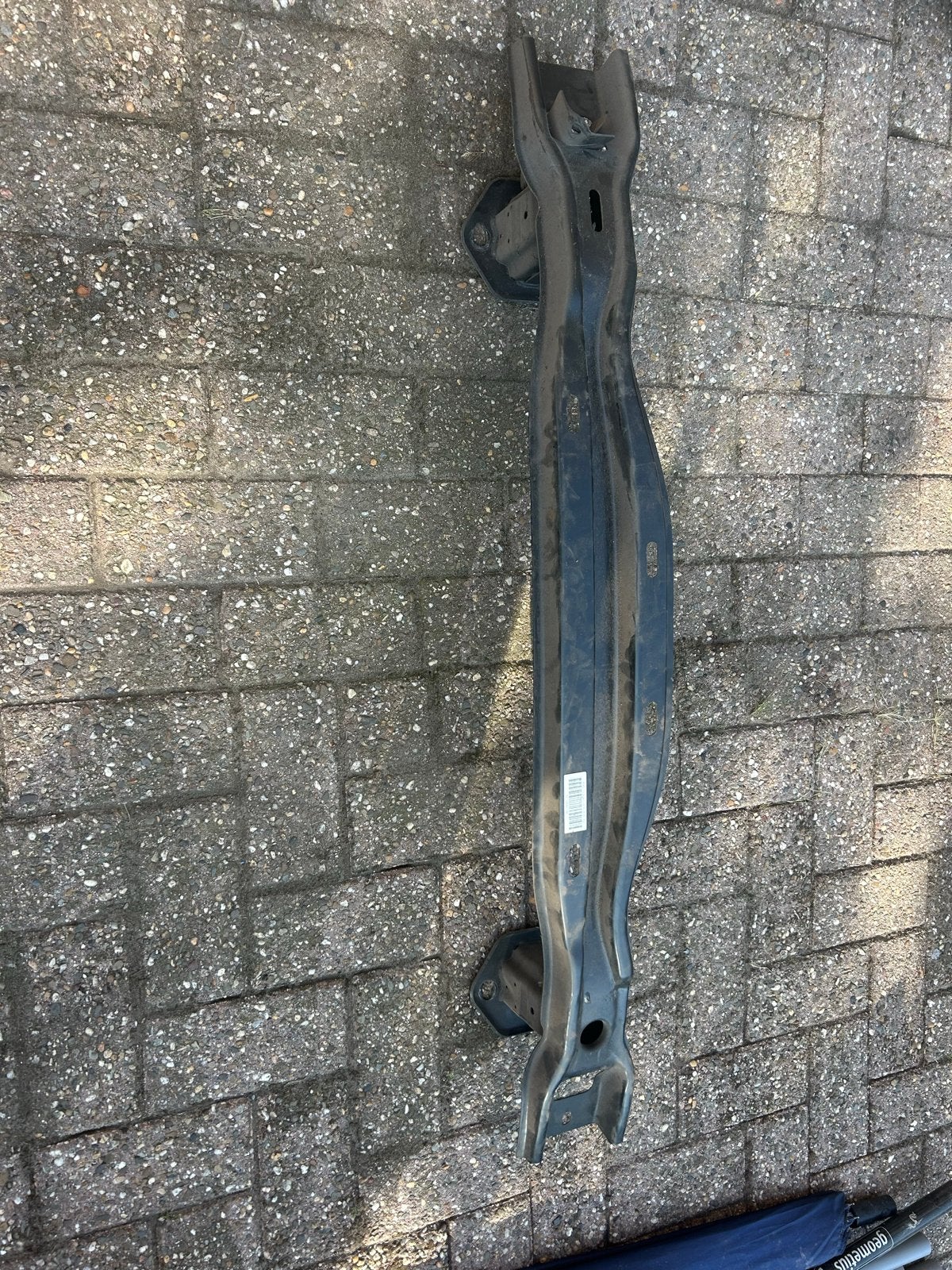 Bumpersteun BMW F30 - Origineel gebruikt, Auto-onderdelen, Carrosserie en Plaatwerk, Ophalen, Gebruikt, Voor, Bumper