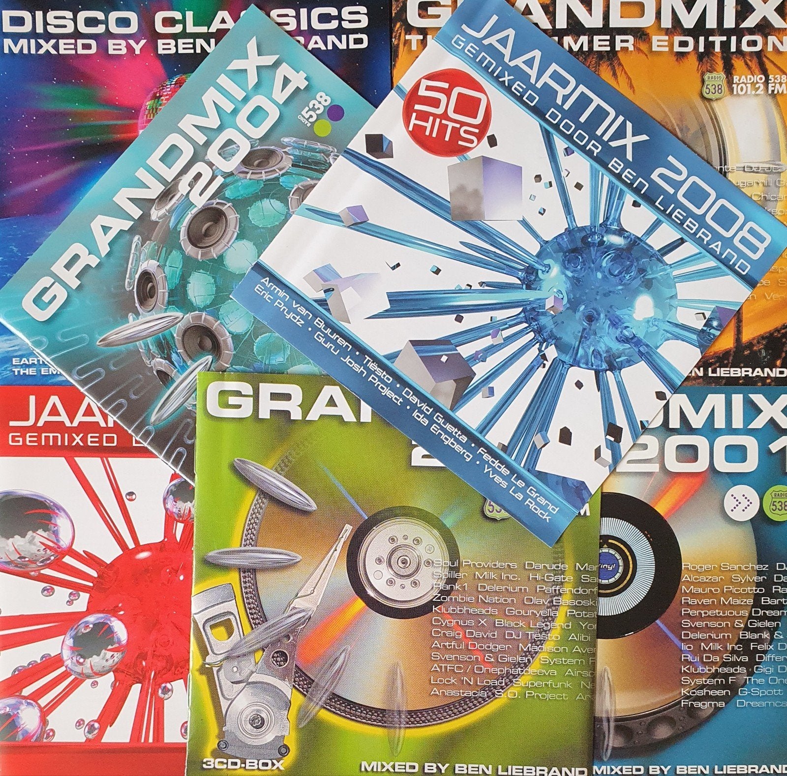 Ben Liebrand Mix cd's mogen ook per stuk, Ophalen of Verzenden, Gebruikt, Dance Populair
