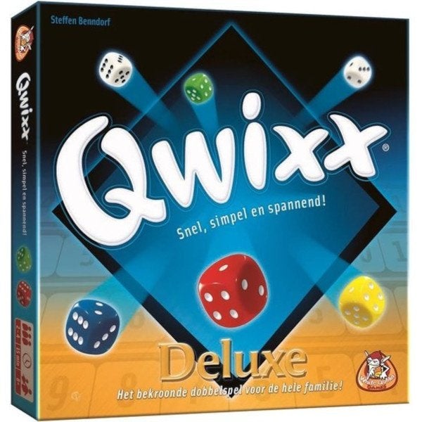 Qwixx Deluxe White Goblin Games Dobbelspel Nieuw, White Goblin Games, White Goblin Games, White Goblin Games, Nieuw