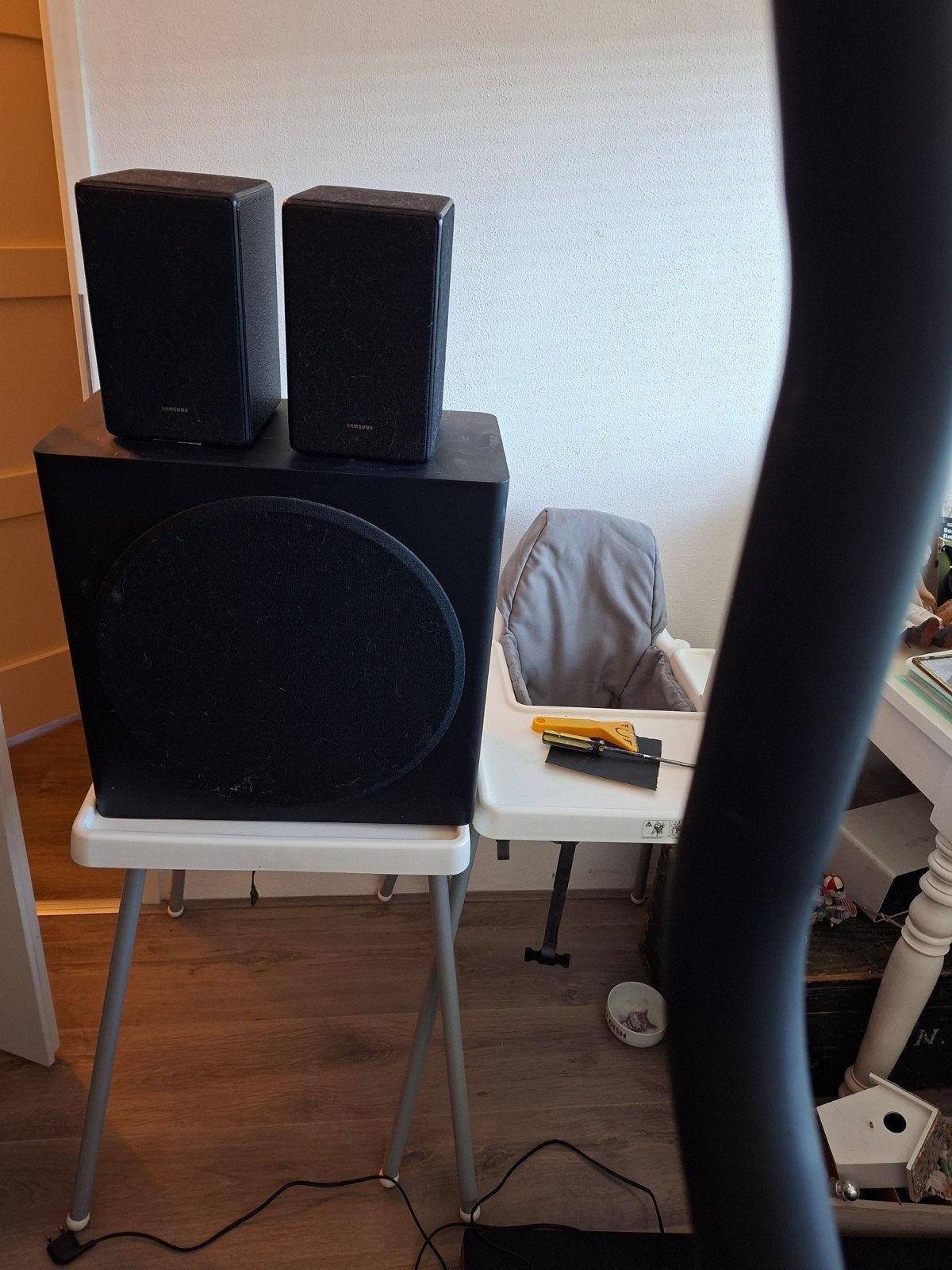 Samsung HW-Q950A Soundbar met Draadloze Satellieten, Ophalen, Bluetooth, Gebruikt