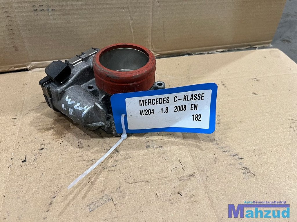 MERCEDES C KLASSE W204 1.8 gasklephuis a2711410025, Gebruikt, Mercedes-Benz AG, Mercedes-Benz, Ophalen of Verzenden