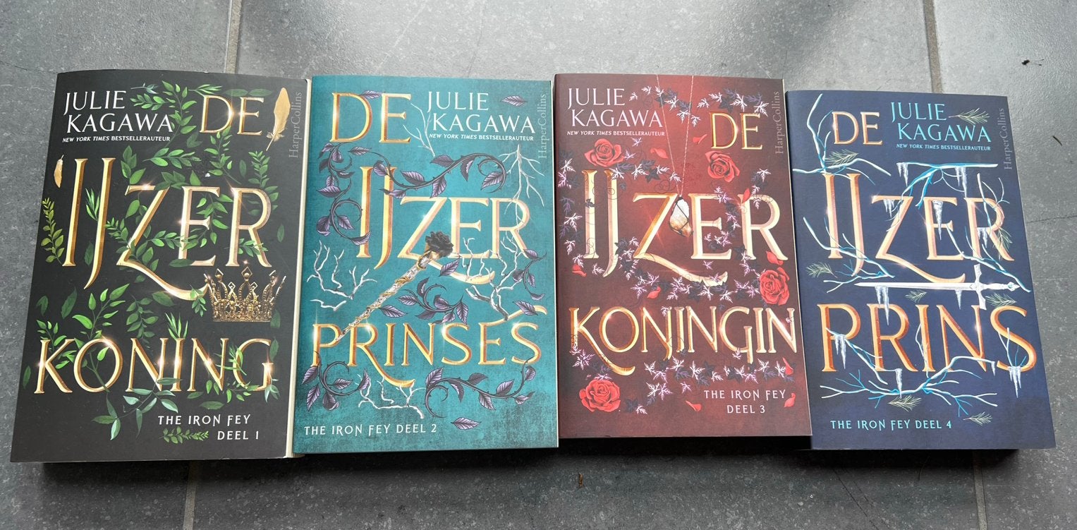 De IJzerkoning, complete serie (deel 1,2,3,4) Julie Kagawa, Boeken, Ophalen of Verzenden, Zo goed als nieuw
